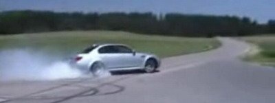 Un BMW M5 "dándolo todo"