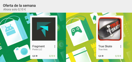 Ofertas de la semana en Google Play: Fragment y True Skate rebajados a 0,10 €
