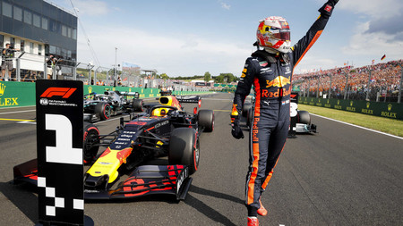 Verstappen Hungria F1 2019