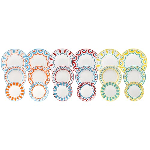 Tognana Vietri, Juego de platos 18 piezas