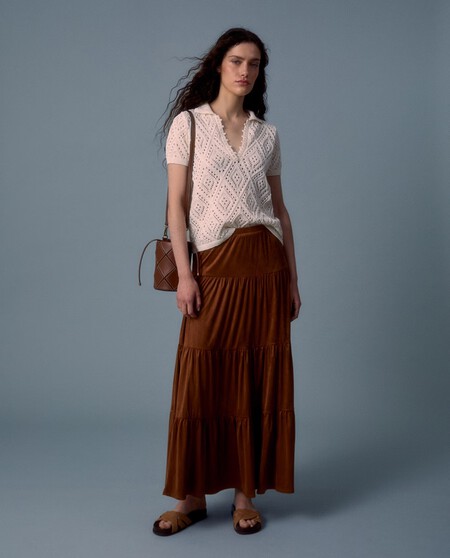 Falda Mi Boho Chic El Corte Ingles Elegante Vuelo Primavera Larga Maxifalda Comoda