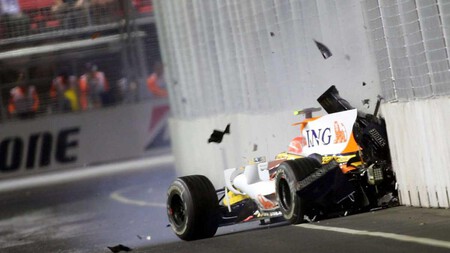 Nelsinho Piquet Singapur F1 2008