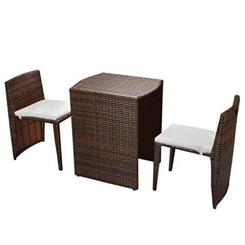 vidaXL Juego de Comedor de Jardín 5 Piezas