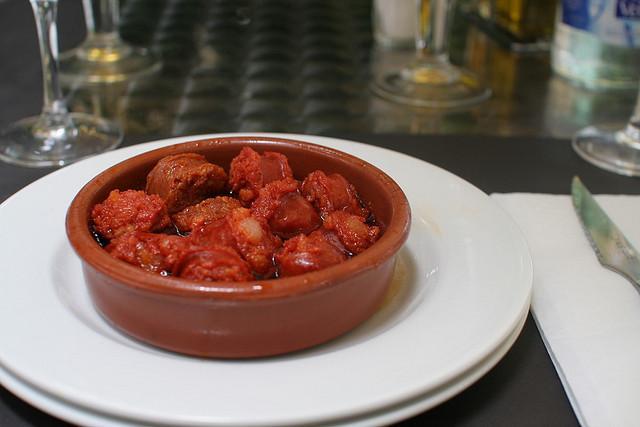 Chorizo a la sidra