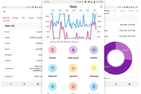 Comprueba que tu móvil y sus sensores funcionan perfectamente con la nueva aplicación Testy