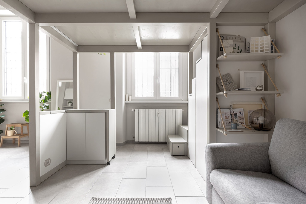 38 m2 son suficientes para tener un apartamento completo como demuestra