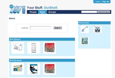 OurShelf, crea tu catálogo de objetos e interactua con otros usuarios