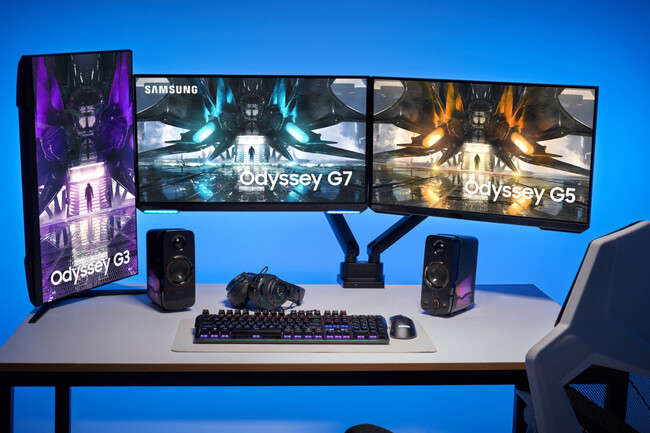 Samsung Odyssey G7 G5 And G3 2021 1