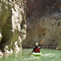 Piragüismo por el cañón del río La Venta en Chiapas