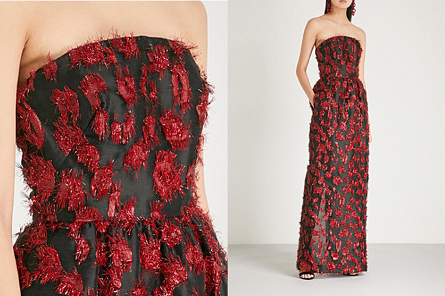 Oscar De La Renta Tejido Repetido