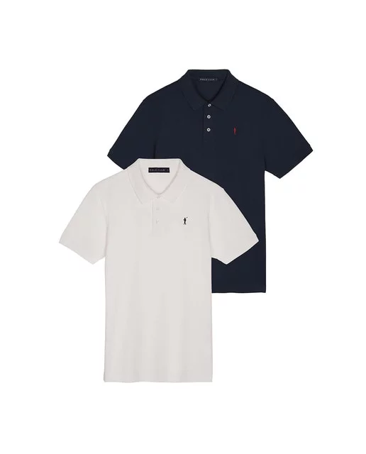 PACK DE DOS POLOS MULTICOLOR.