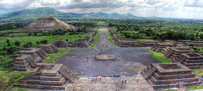 Espectáculo de luz y sonido en Teotihuacan