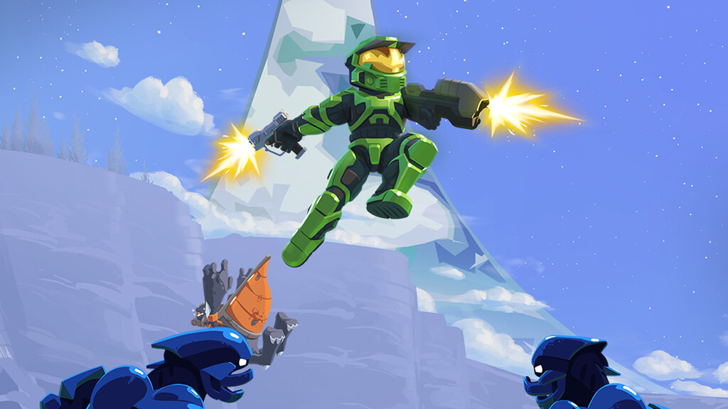 Unos fans han creado un juego gratis de Halo al estilo de Vampire Survivors y cuentan con la aprobación de Halo Studios Unos fans han creado un juego gratis de Halo al estilo de Vampire Survivors y cuentan con la aprobación de Halo Studios
