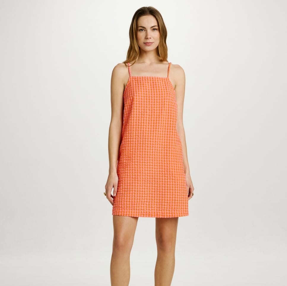 Jack & Jones - Vestido corto de tirantes estampado.