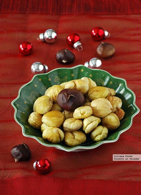 Cómo hacer castañas asadas. Receta tradicional de Navidad