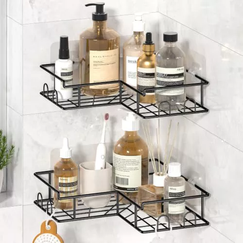 Estanteria Baño Esquinero, 2 Piezas