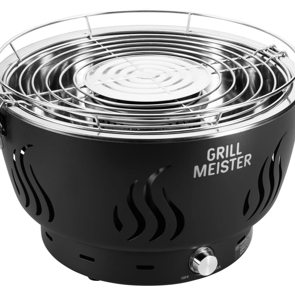 Barbacoa de carbón »GAG 34 D1« con ventilación activa
