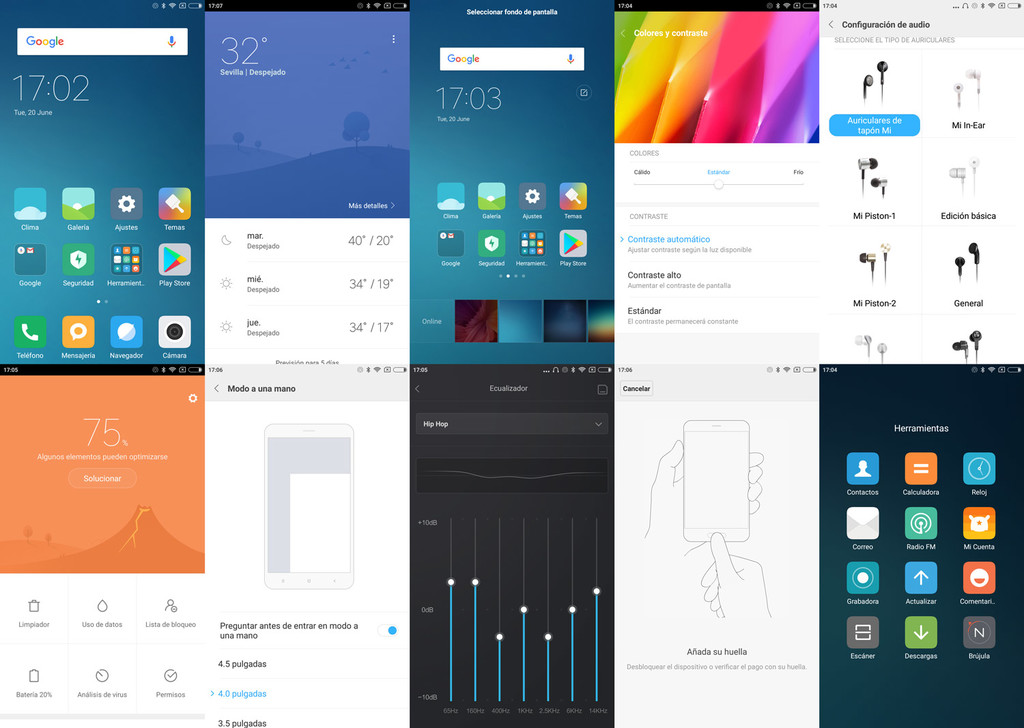 MIUI 8.1, el sistema del Xiaomi™ Mi 5C