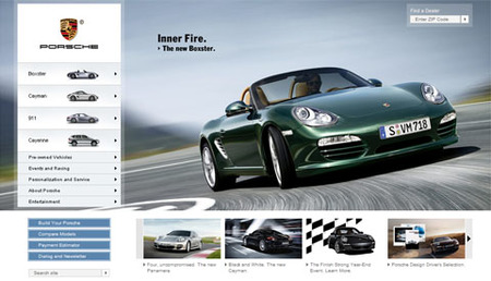Web Porsche USA