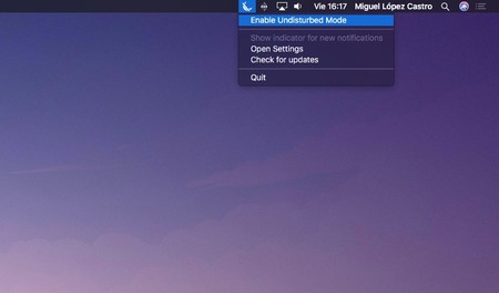 Undisturbed ayuda a que el modo No Molestar del Mac sea más eficaz: App de la Semana