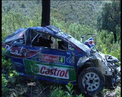 Jari-Matti Latvala y su accidente de Portugal