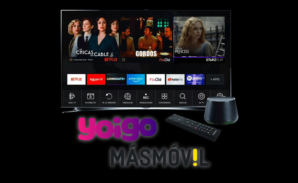 AMC lleva 20 canales de televisión gratis a los clientes de Yoigo y MásMóvil. Mientras, en Movistar Plus+, van con suscripción 