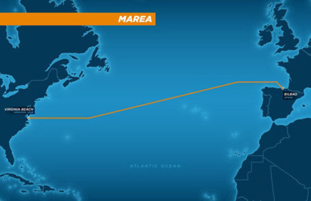 Microsoft y Facebook construirá un cable que una Bilbao con Estados Unidos