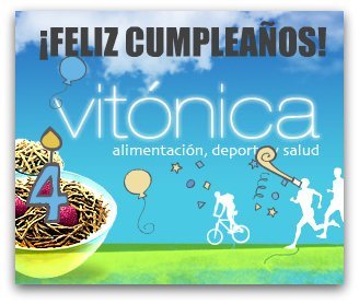 ¡Felicidades Vitónicos! hoy cumplimos 4 añitos