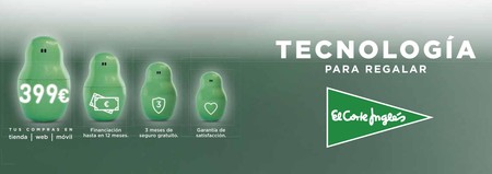 Ofertas en tecnología en El Corte Inglés: cientos de productos rebajados para ahorrar en los regalos navideños