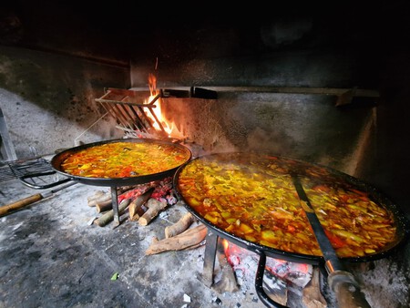 Paellas En Area De Servicio 40 Pies