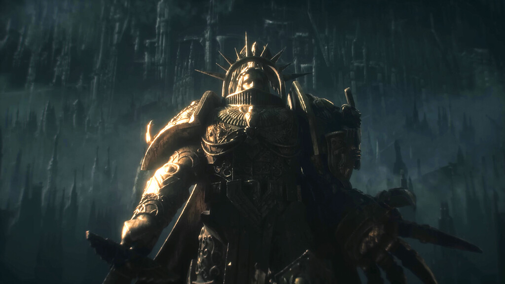 La nueva cinemática de Warhammer 40K ha vuelto loca a la comunidad al romper un tabú de décadas de antigüedad: muestra al Emperador