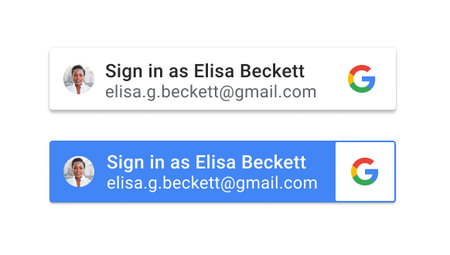 Google Identity Services Sign In With Button