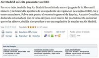 Air Madrid sigue volando en Google Ad Sense