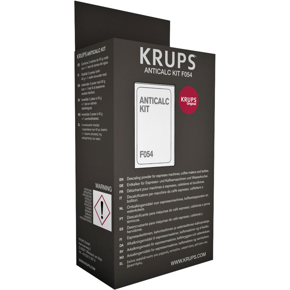 Kit descalcificador krups f05400