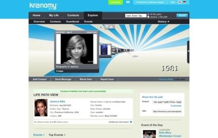 Kronomy, el camino de los eventos de nuestra vida