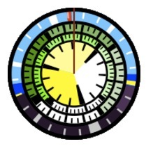 Disk Clock, un reloj-widget peculiar