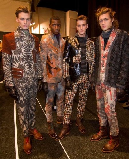 Custo Barcelona Otoño-Invierno 2012/2013 en la Semana de la Moda de Nueva York