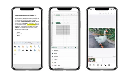 Office for iOS での Word、Excel、PowerPoint ファイルの編集。