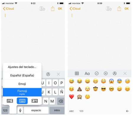 Fixmoji concentra en un teclado dedicado los emojis que utilices: App de la Semana