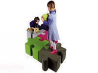 KidzPuzzle, piezas de puzzle gigantes para la habitación infantil