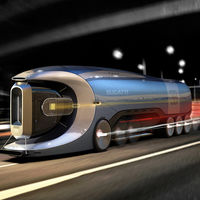 Si Bugatti plantase cara al Tesla Semi, este camión eléctrico futurista sería la opción perfecta