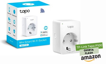 Oferta flash en Amazon: hoy el enchufe inteligente TP-Link Tapo P100 sólo cuesta 10,99 euros