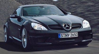 Mercedes SLK 55 AMG black series