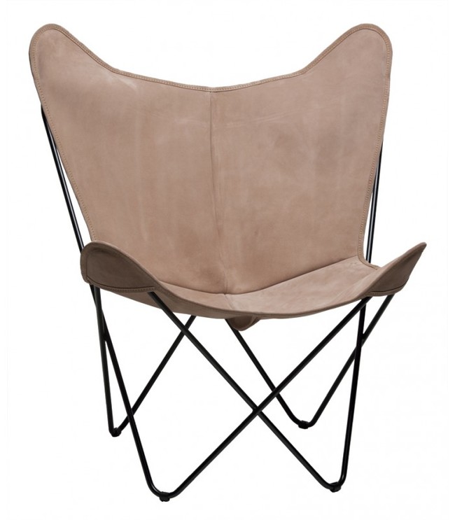 Silla Bkf Cuero Nobuck Camel