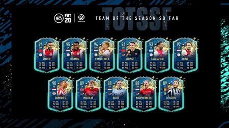 Guía FIFA 20: TOTSSF. Todas las cartas de la Eredivisie holandesa del Equipo de la Temporada y los nuevos objetivos temáticos