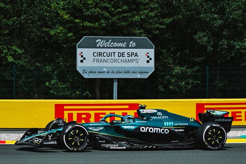 Alonso Spa F1 2025