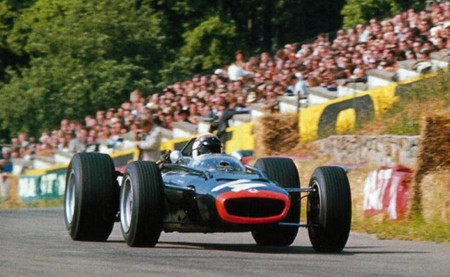 Jackie Stewart BRM Spa 1967