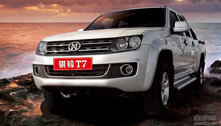 Jiangling T7, la copia china del Volkswagen Amarok