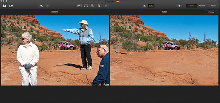 Snapheal Pro, una aplicación para eliminar objetos indeseados de las fotografías