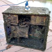 Encuentra un PC en el fondo del río y surgen varias teorías sobre cómo llegó hasta ahí: Desde pornografía hasta información confidencial